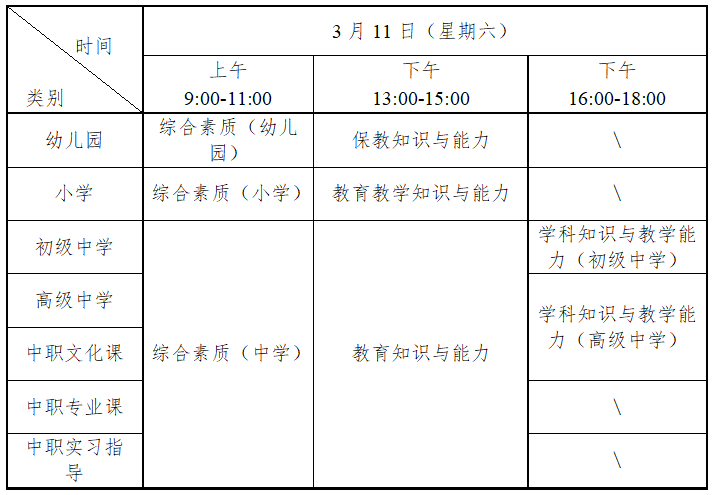 湖南省2023年上半年中小學教師資格考試（筆試）公告